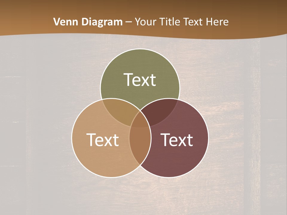 Construction Black Oak PowerPoint Template