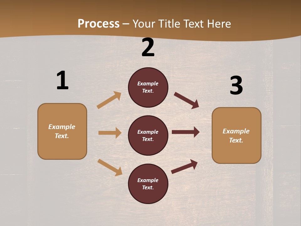 Construction Black Oak PowerPoint Template