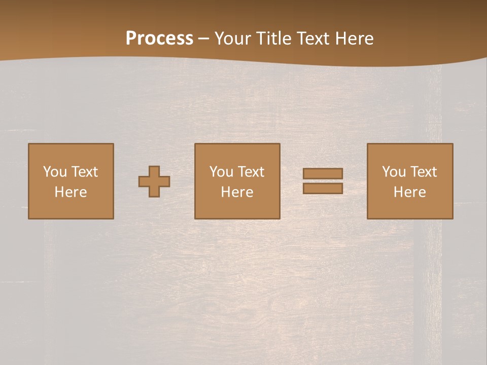 Construction Black Oak PowerPoint Template