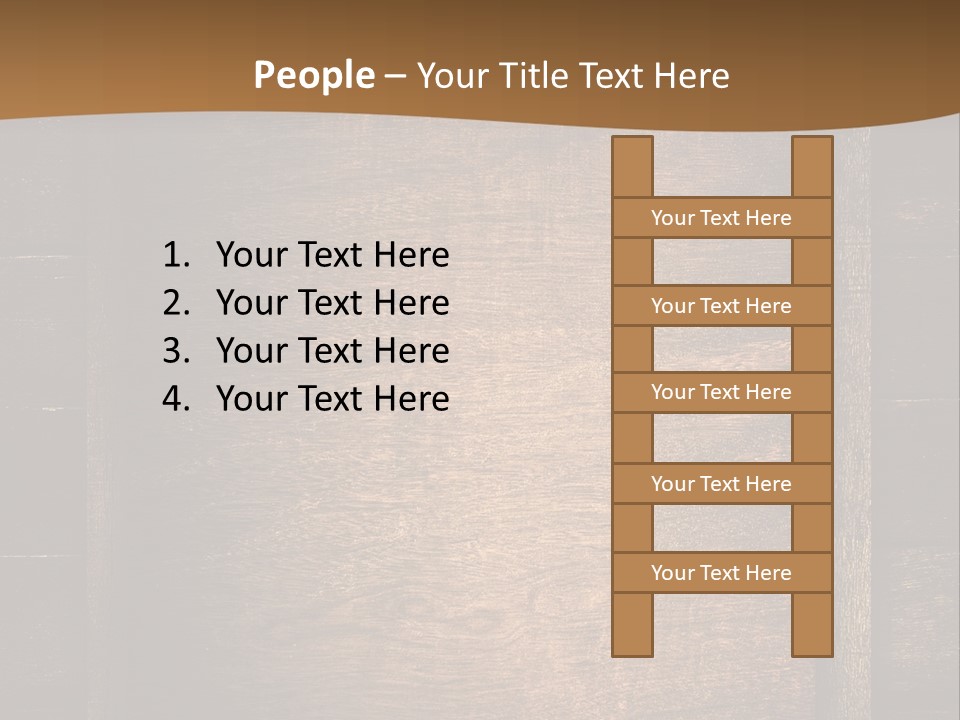 Construction Black Oak PowerPoint Template