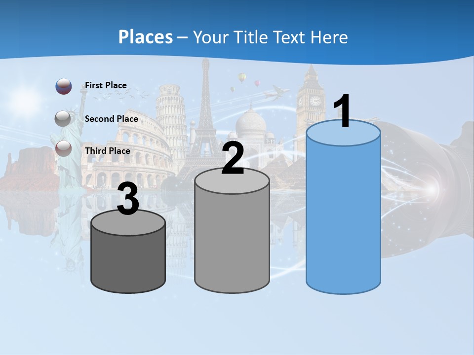 Monument Globe Paris PowerPoint Template