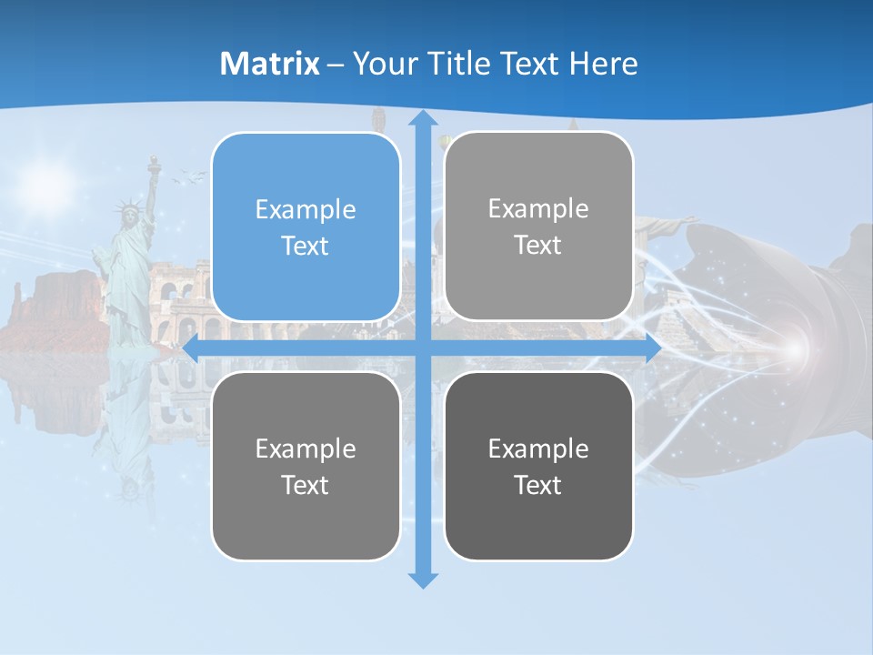 Monument Globe Paris PowerPoint Template