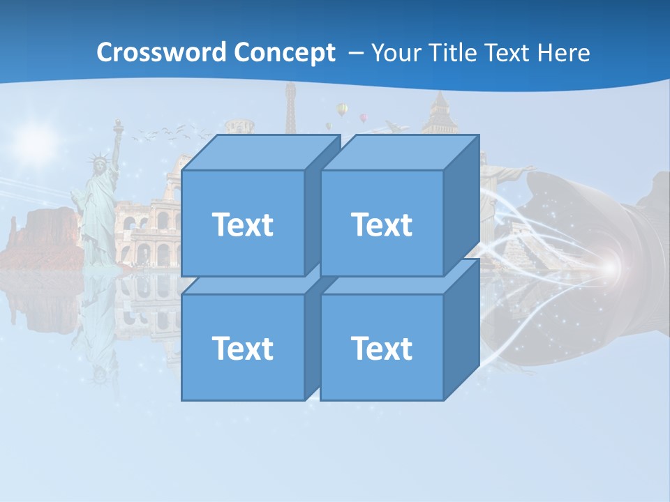 Monument Globe Paris PowerPoint Template