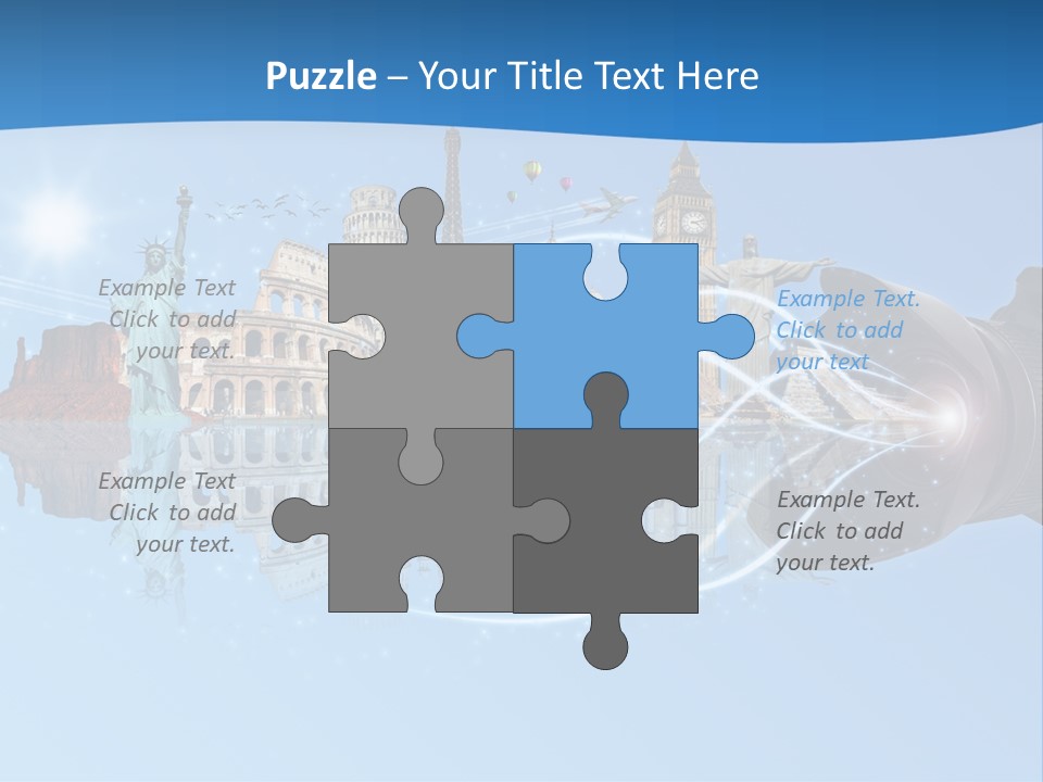 Monument Globe Paris PowerPoint Template