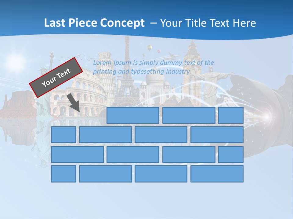 Monument Globe Paris PowerPoint Template