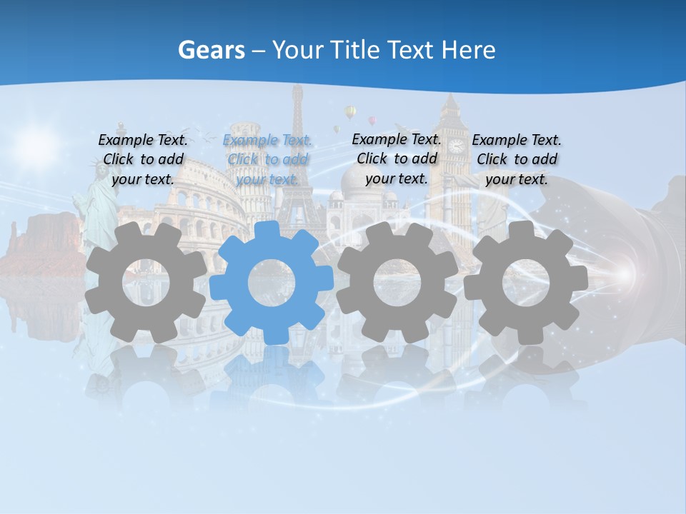 Monument Globe Paris PowerPoint Template