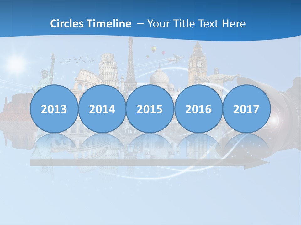 Monument Globe Paris PowerPoint Template