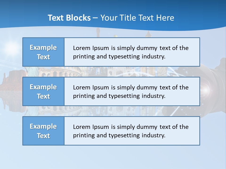 Monument Globe Paris PowerPoint Template