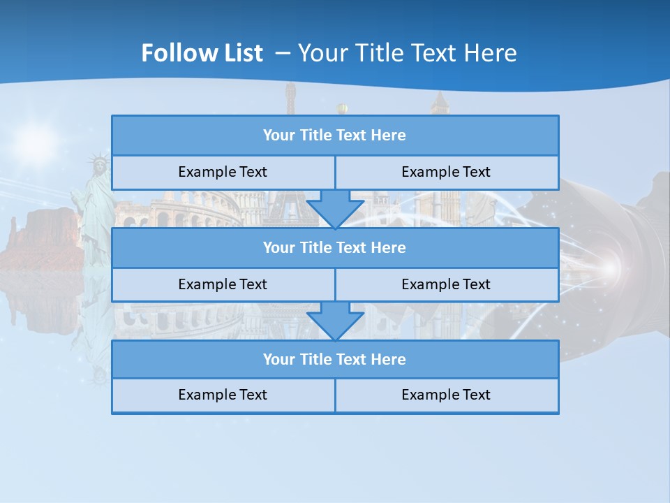 Monument Globe Paris PowerPoint Template