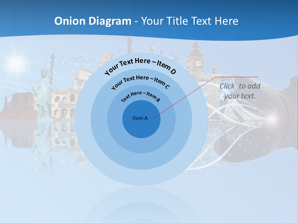 Monument Globe Paris PowerPoint Template