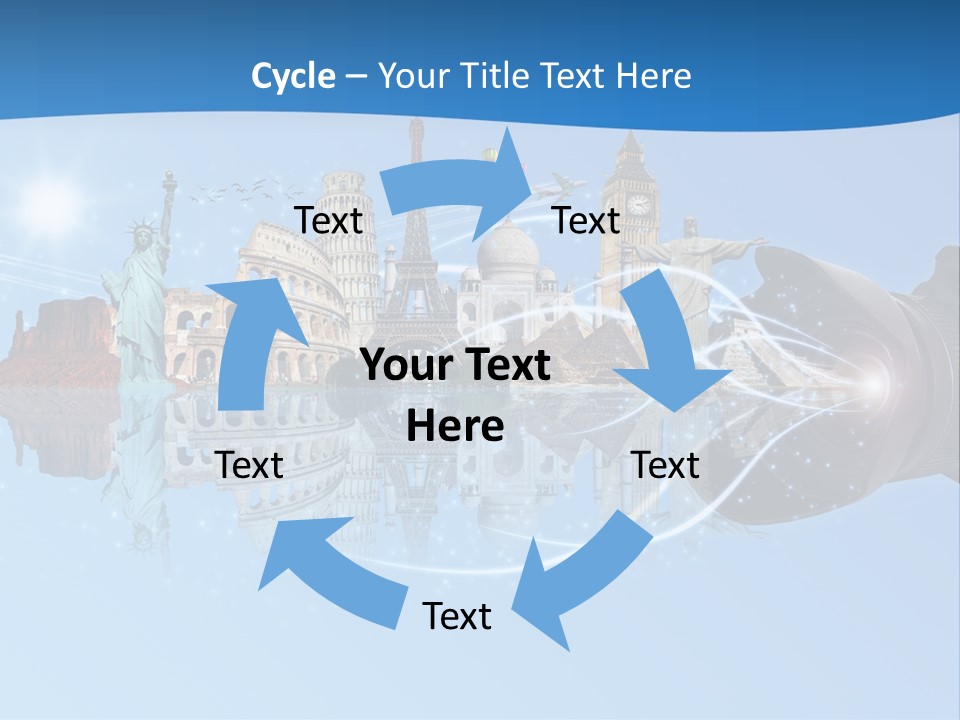 Monument Globe Paris PowerPoint Template