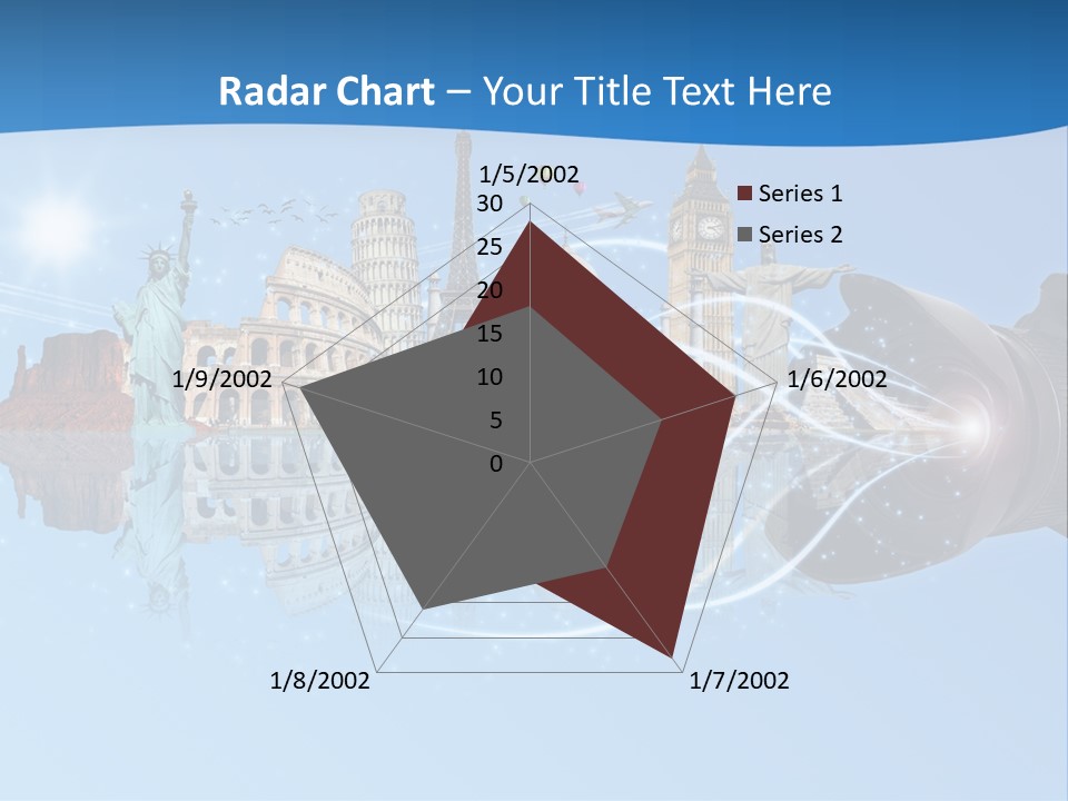 Monument Globe Paris PowerPoint Template