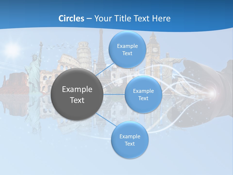 Monument Globe Paris PowerPoint Template