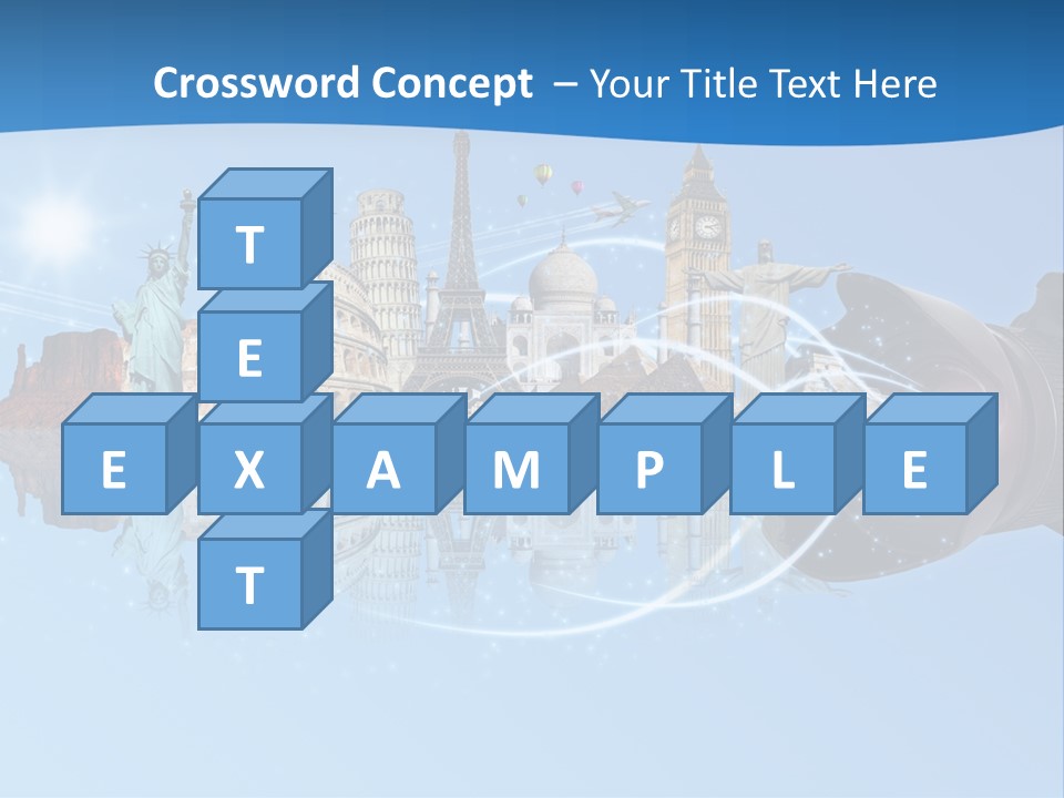 Monument Globe Paris PowerPoint Template