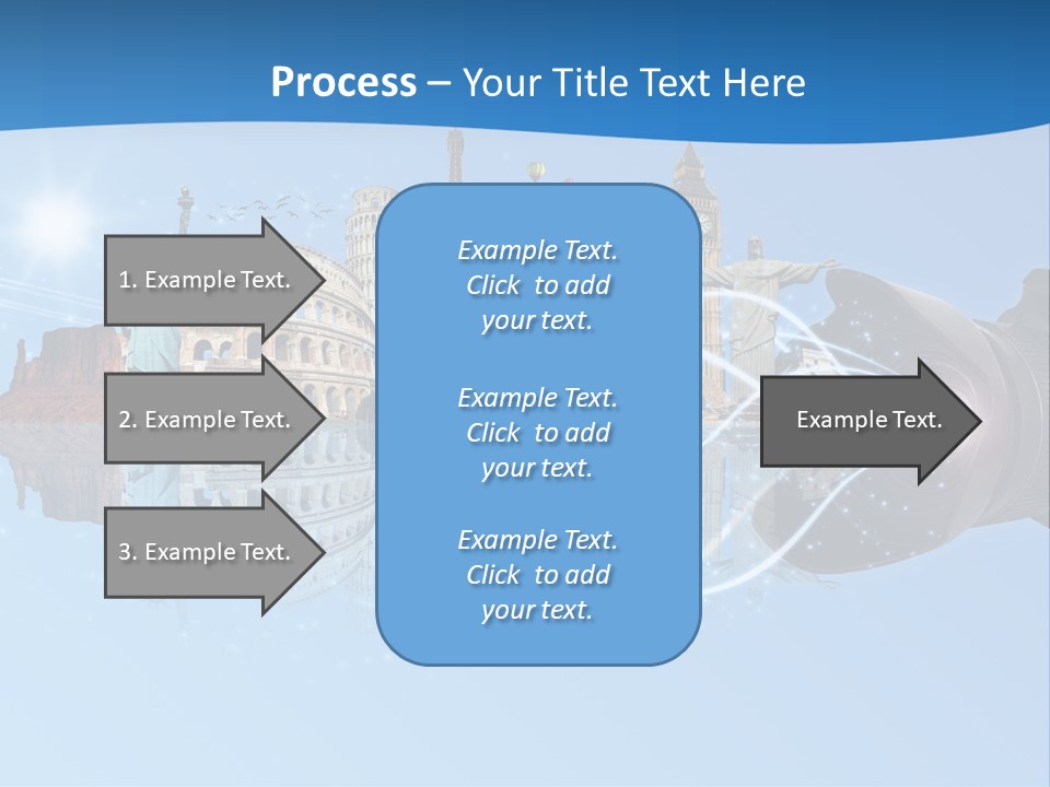 Monument Globe Paris PowerPoint Template