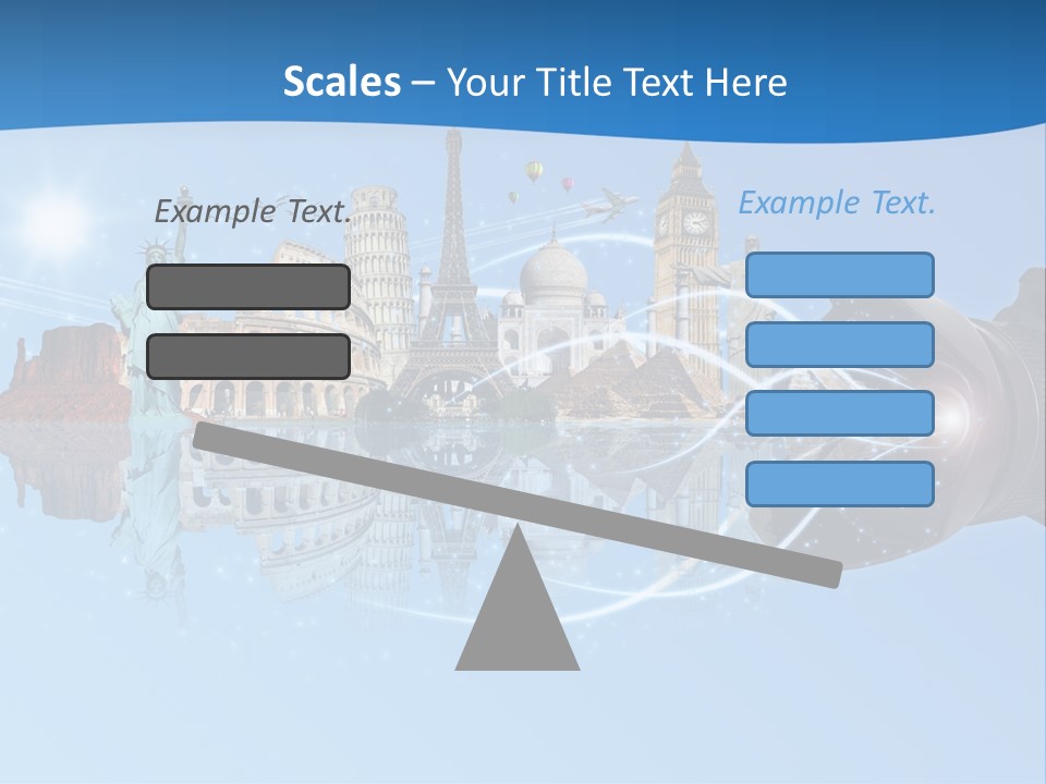 Monument Globe Paris PowerPoint Template