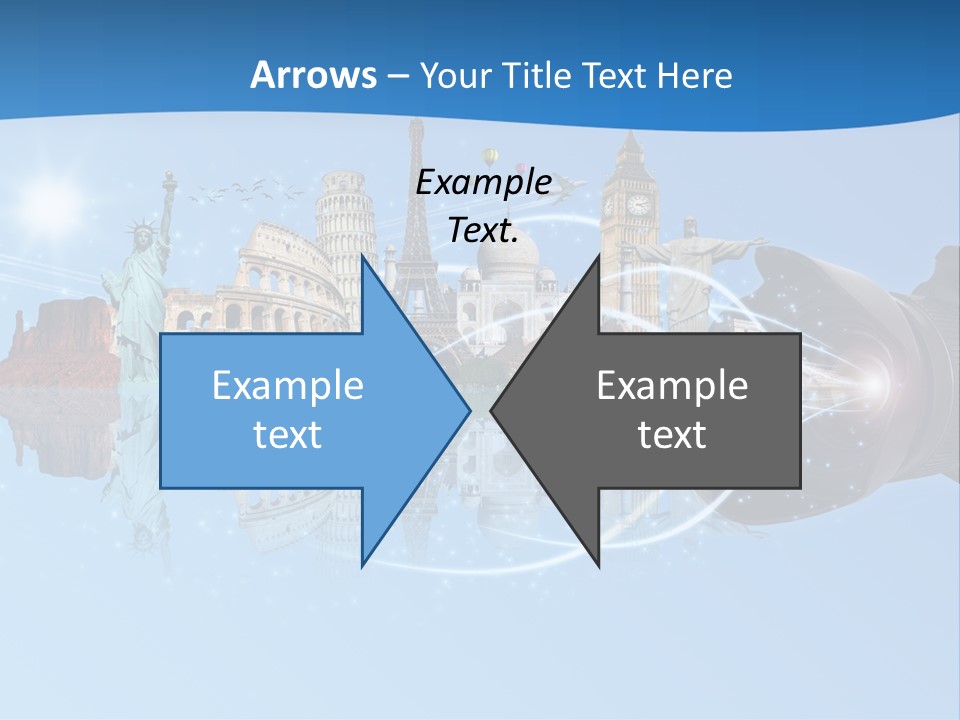 Monument Globe Paris PowerPoint Template