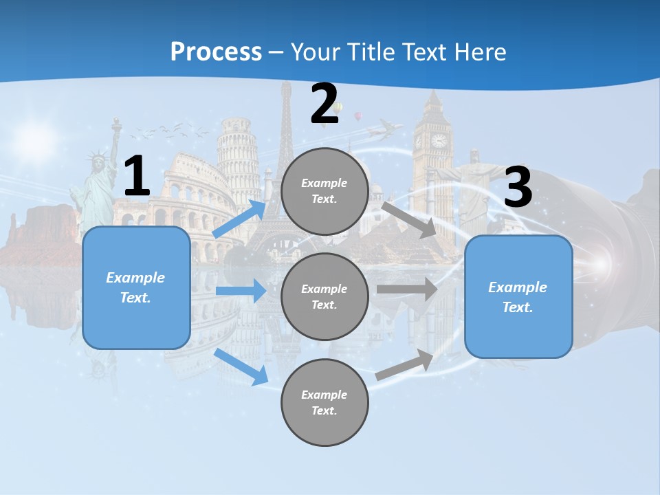 Monument Globe Paris PowerPoint Template