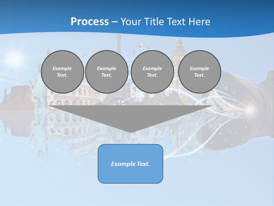 Monument Globe Paris PowerPoint Template