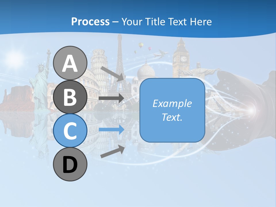 Monument Globe Paris PowerPoint Template