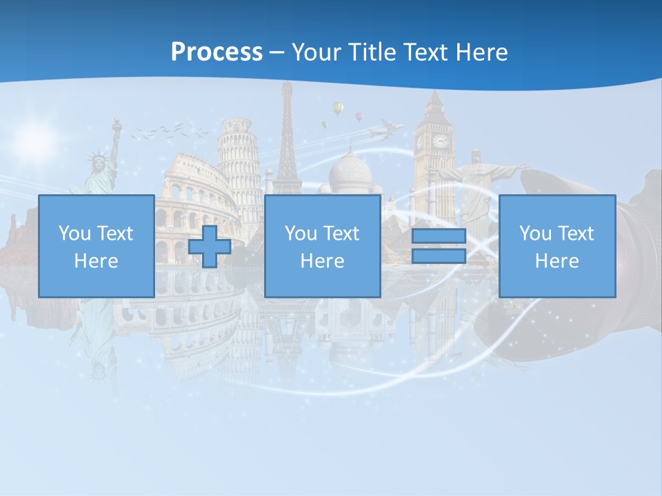 Monument Globe Paris PowerPoint Template