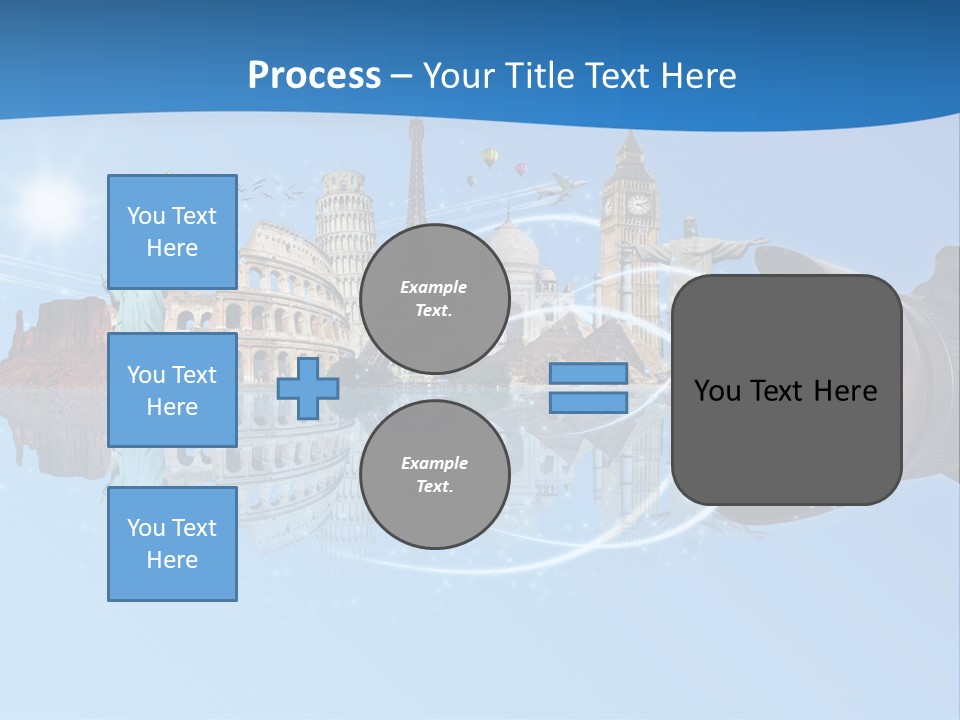 Monument Globe Paris PowerPoint Template