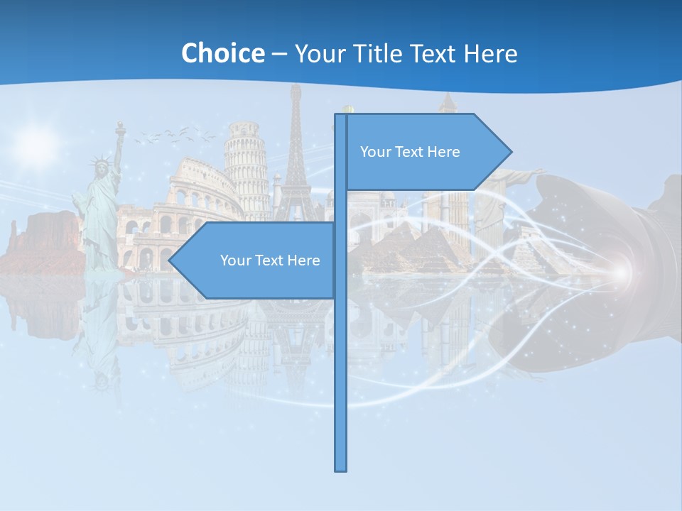 Monument Globe Paris PowerPoint Template