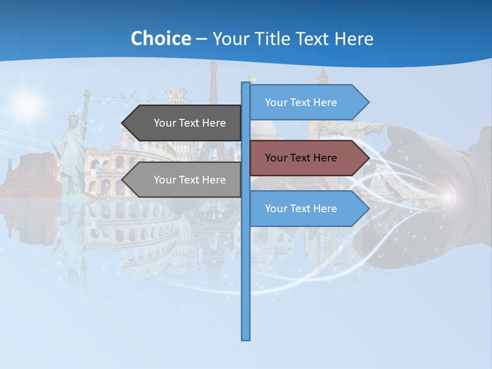 Monument Globe Paris PowerPoint Template