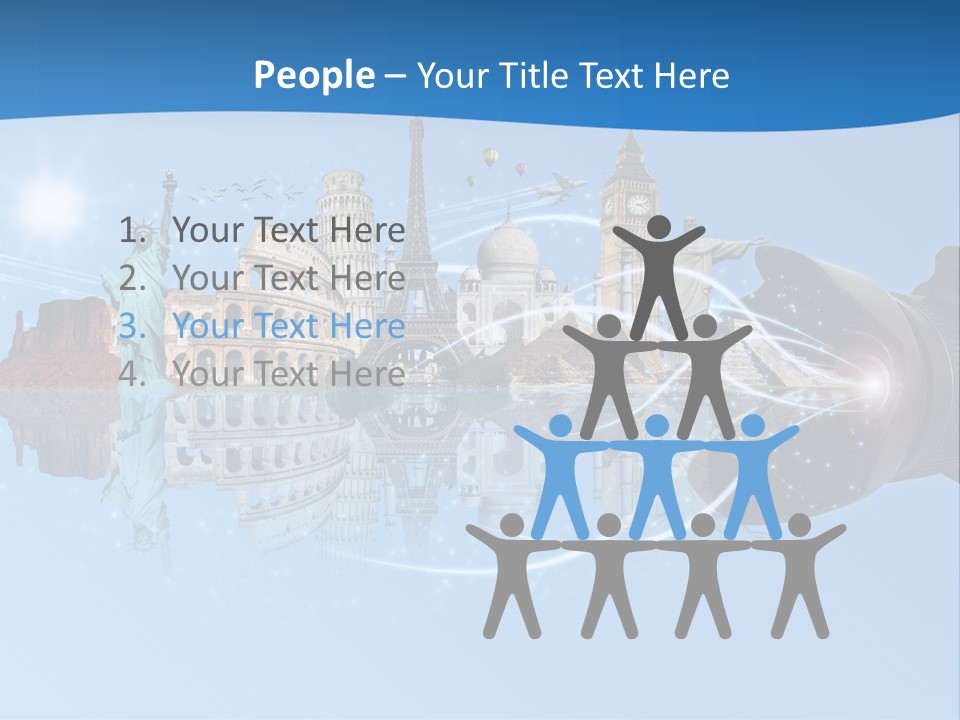 Monument Globe Paris PowerPoint Template