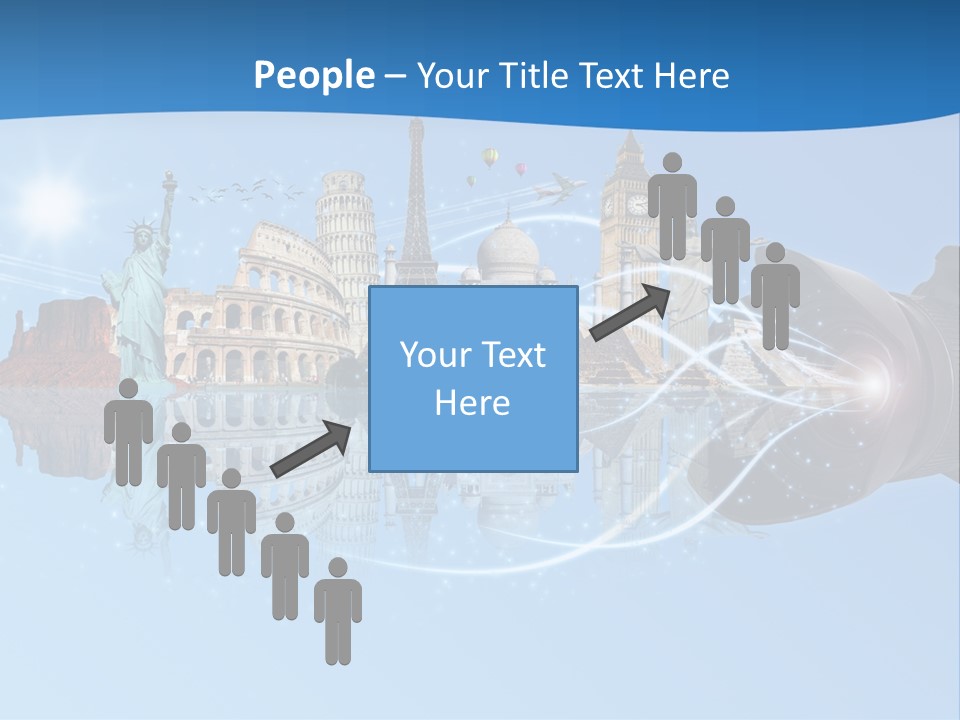 Monument Globe Paris PowerPoint Template