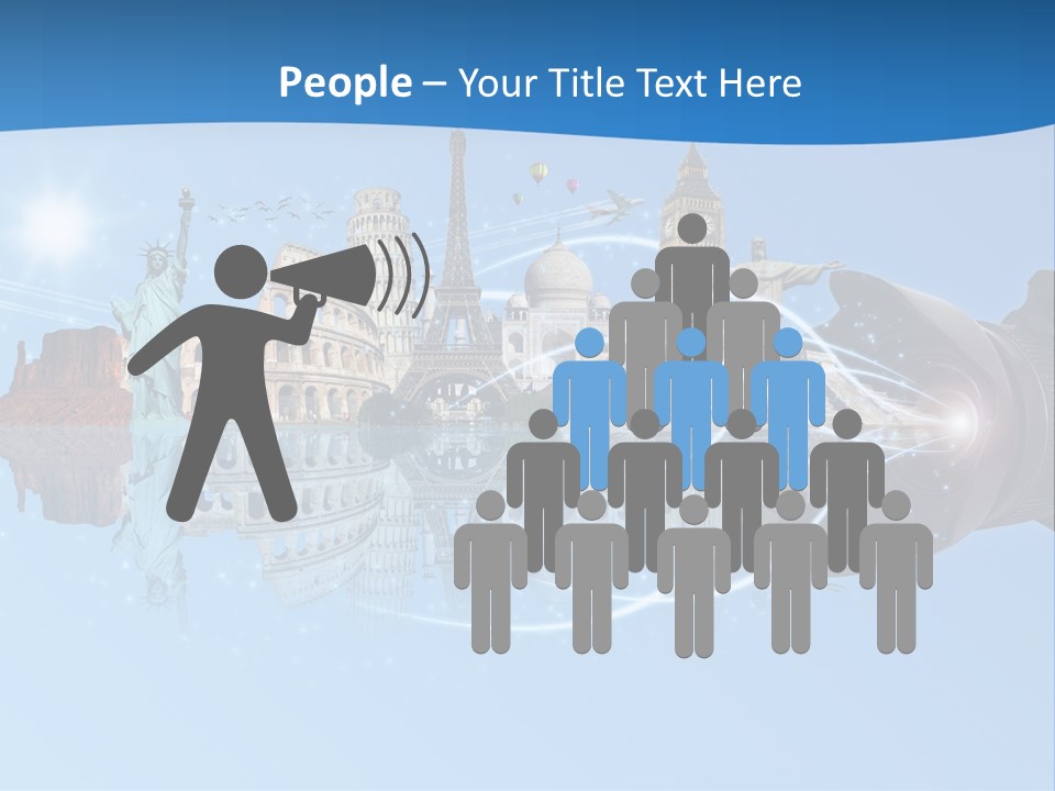 Monument Globe Paris PowerPoint Template