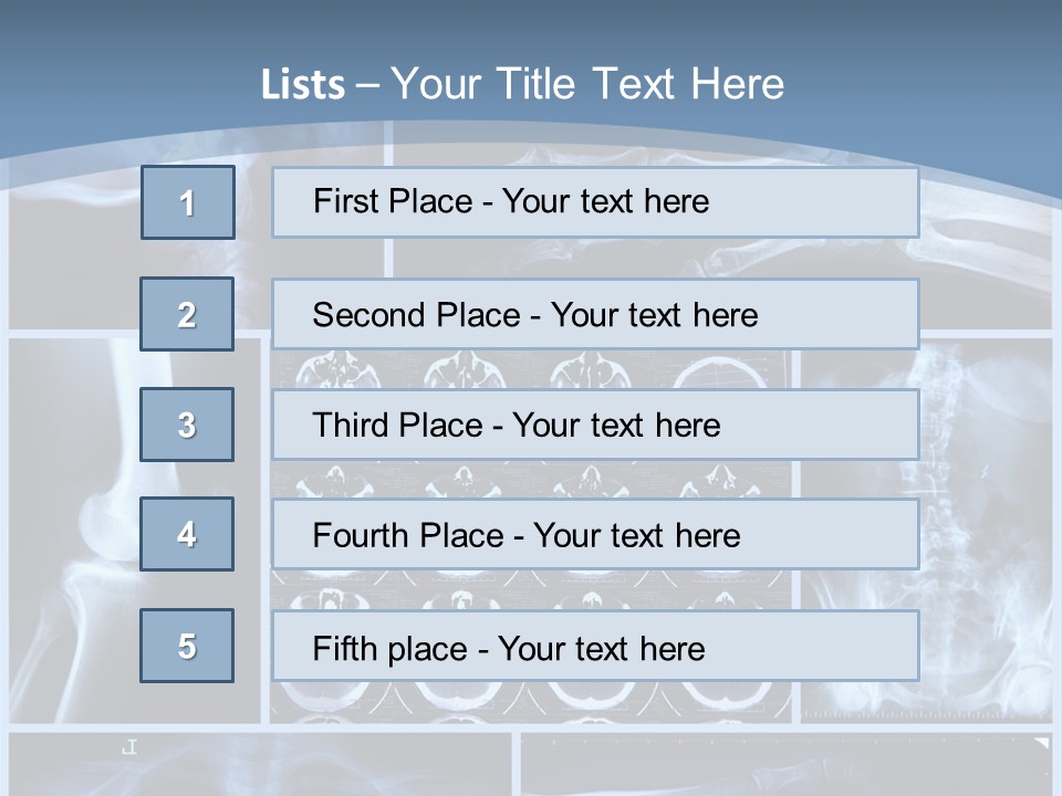 Medicin Radiology Radiation PowerPoint Template
