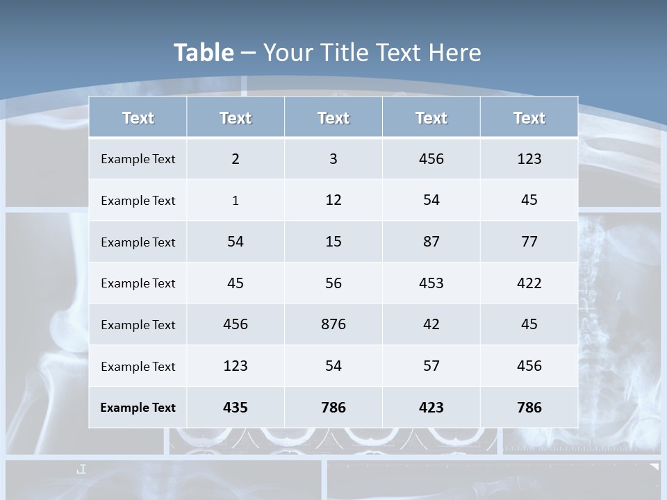 Medicin Radiology Radiation PowerPoint Template