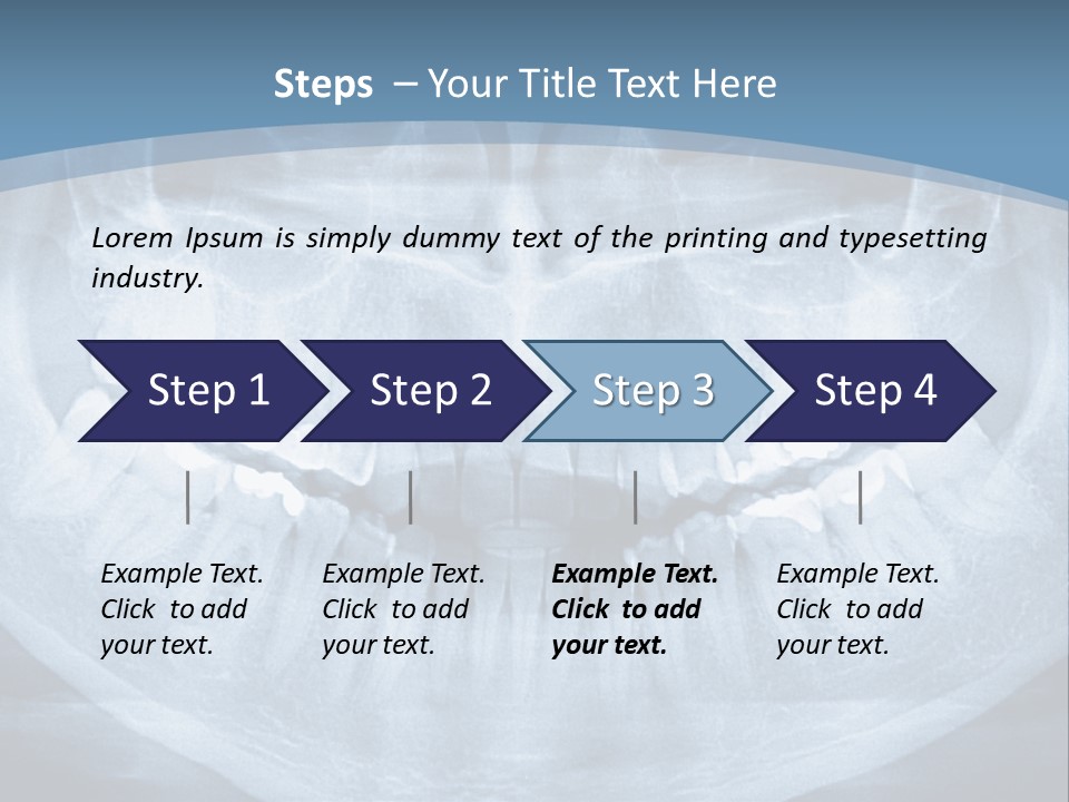 Ray Dental Healthcare PowerPoint Template