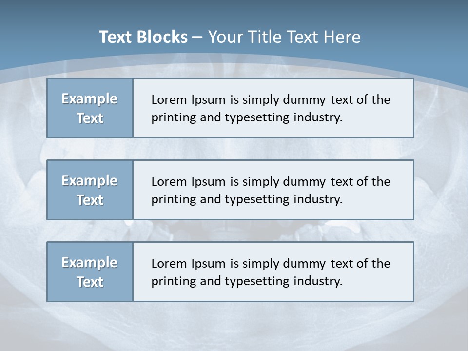 Ray Dental Healthcare PowerPoint Template