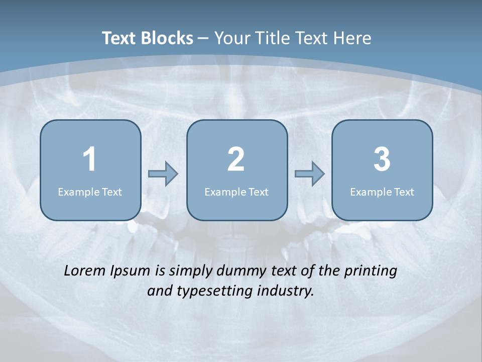 Ray Dental Healthcare PowerPoint Template