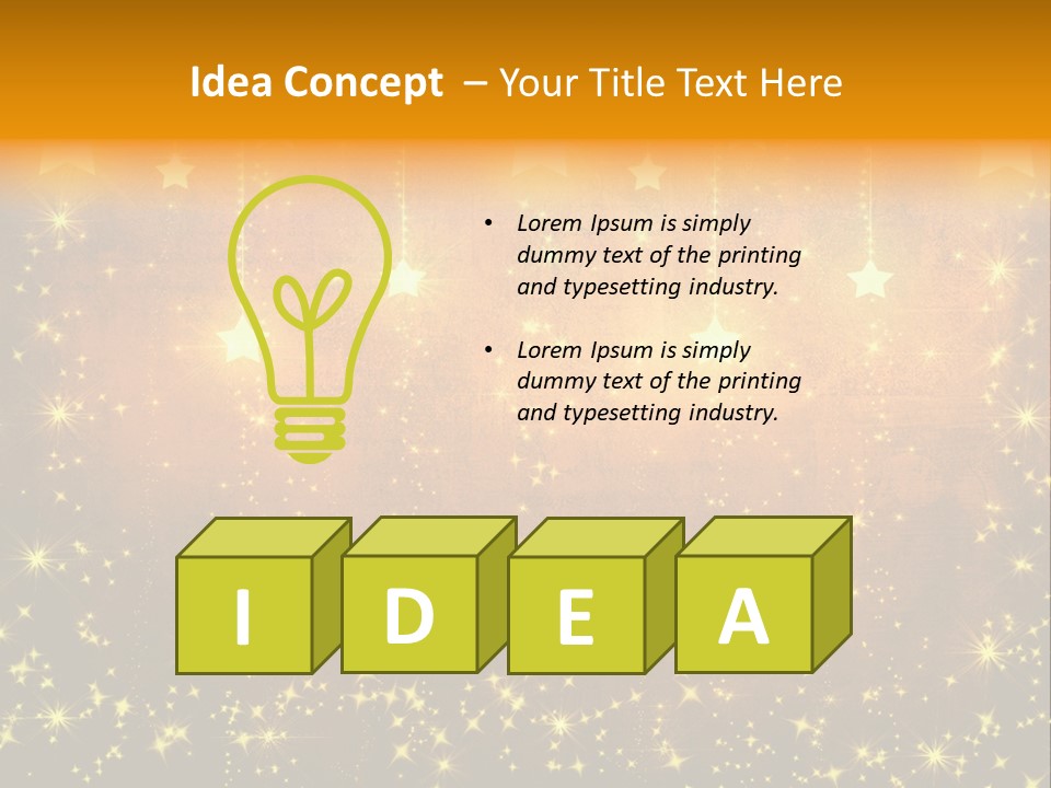 Beautiful Design Black PowerPoint Template