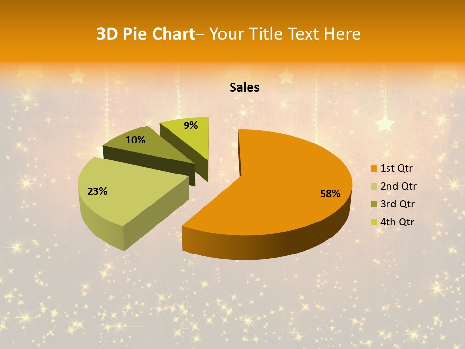 Beautiful Design Black PowerPoint Template