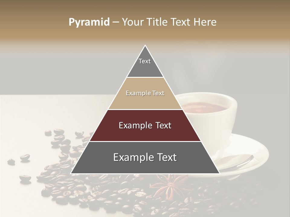 Moderno Sfondo Chicchi PowerPoint Template