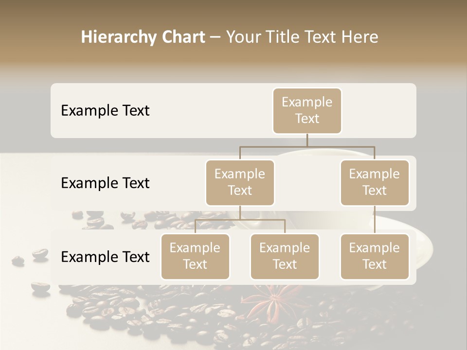 Moderno Sfondo Chicchi PowerPoint Template