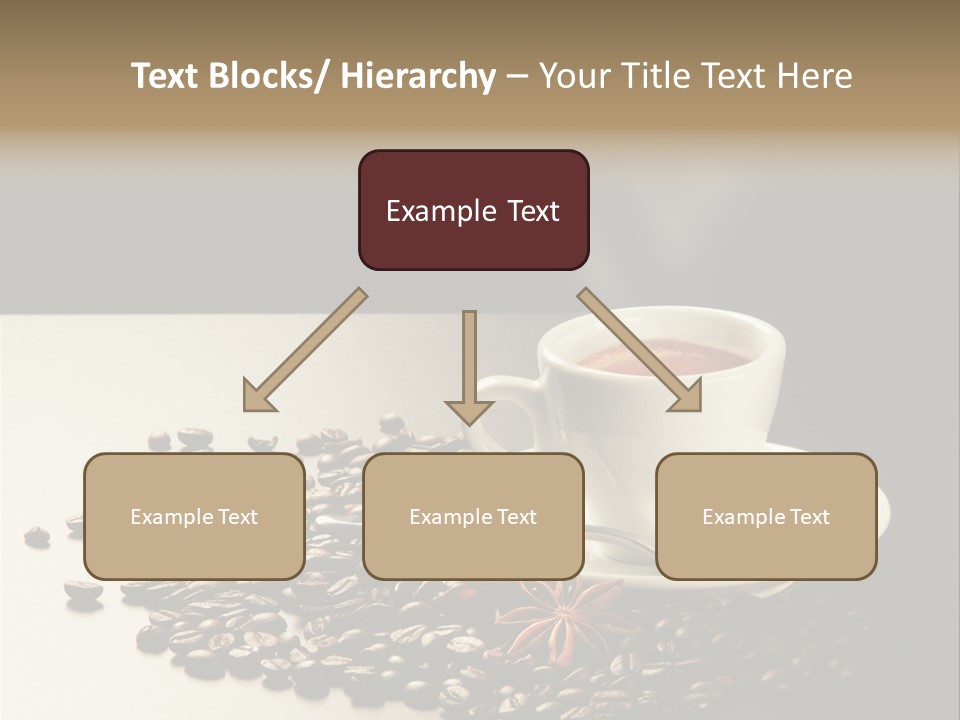 Moderno Sfondo Chicchi PowerPoint Template