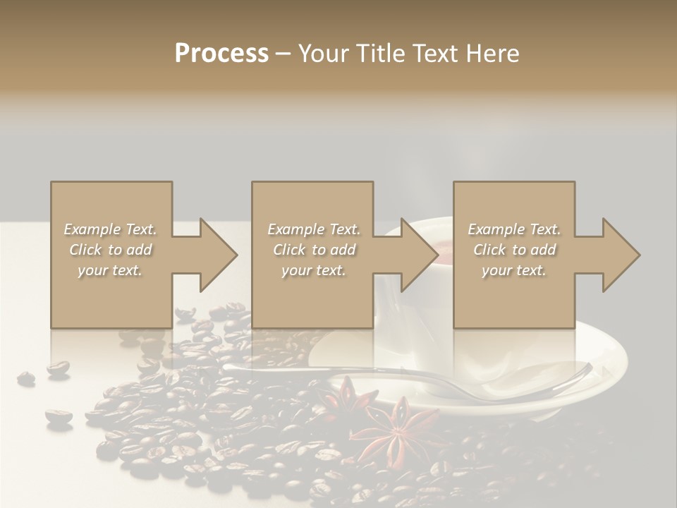 Moderno Sfondo Chicchi PowerPoint Template