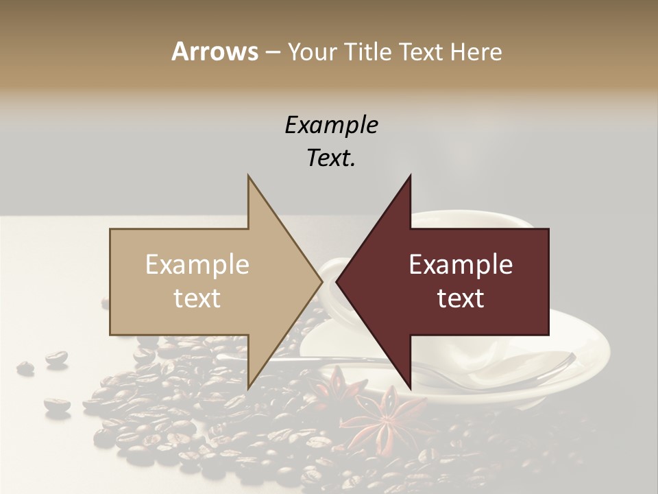 Moderno Sfondo Chicchi PowerPoint Template