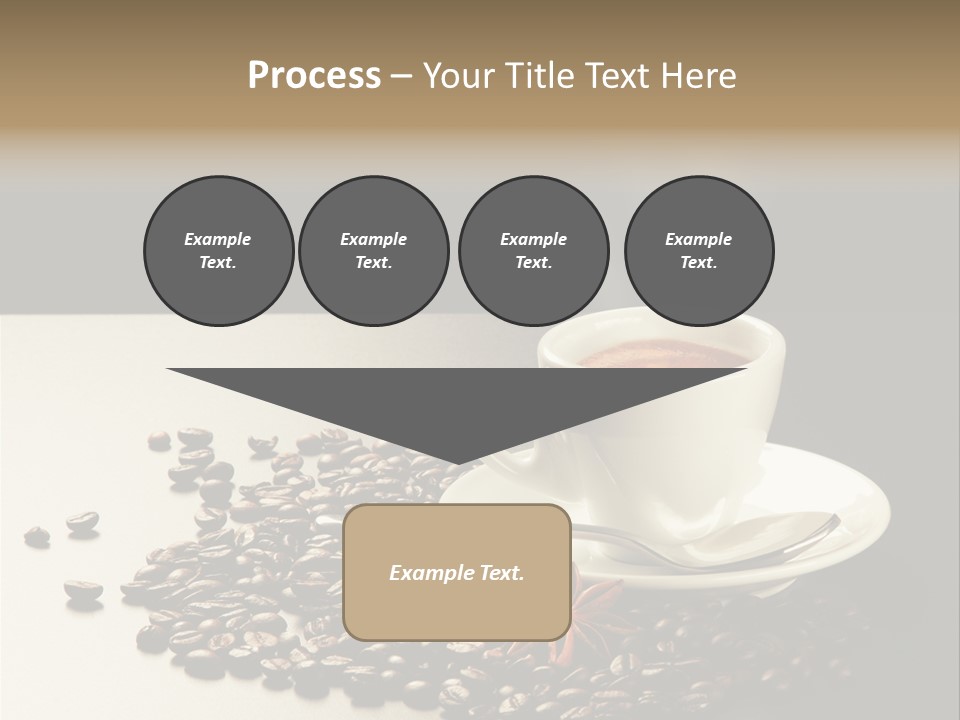 Moderno Sfondo Chicchi PowerPoint Template