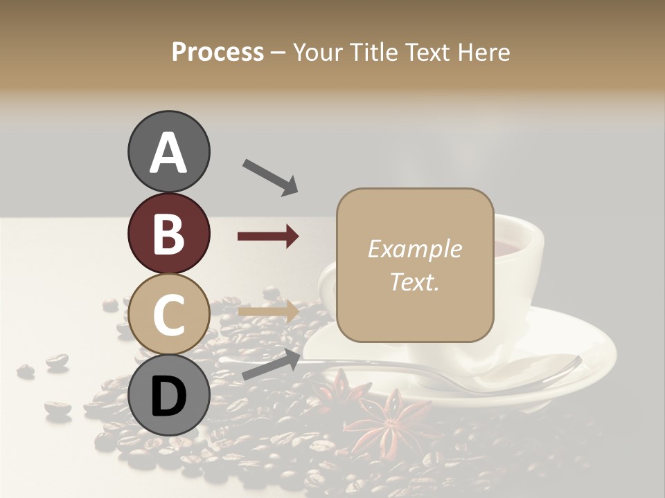 Moderno Sfondo Chicchi PowerPoint Template