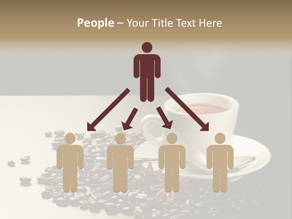 Moderno Sfondo Chicchi PowerPoint Template