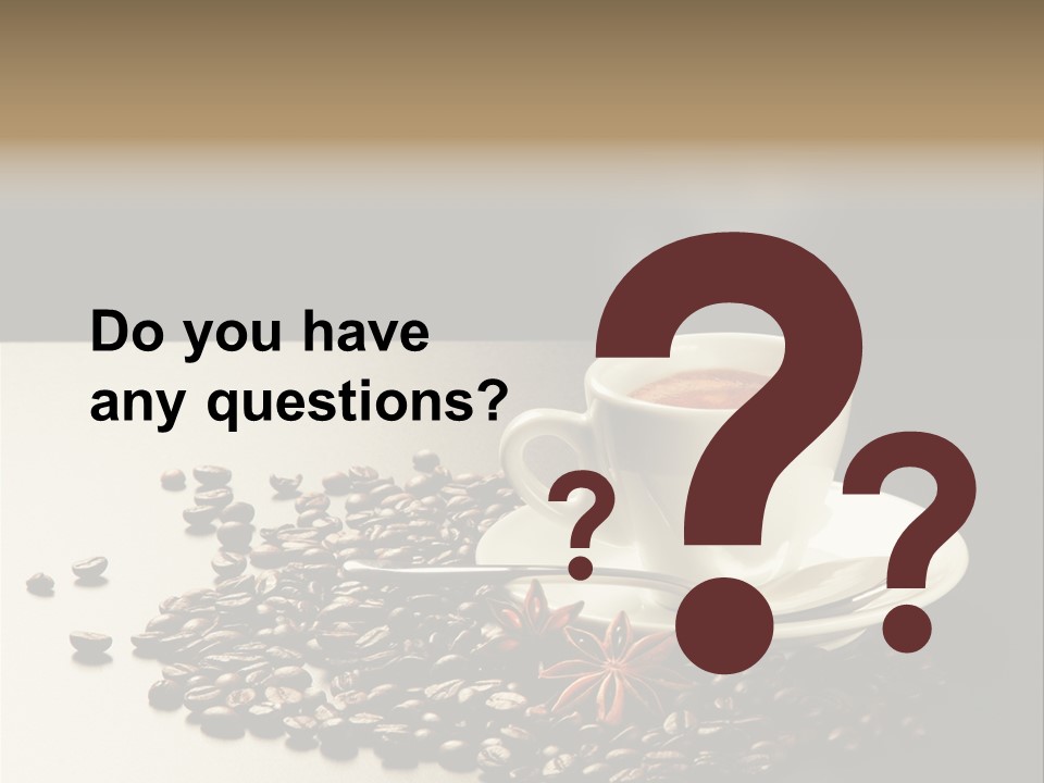 Moderno Sfondo Chicchi PowerPoint Template