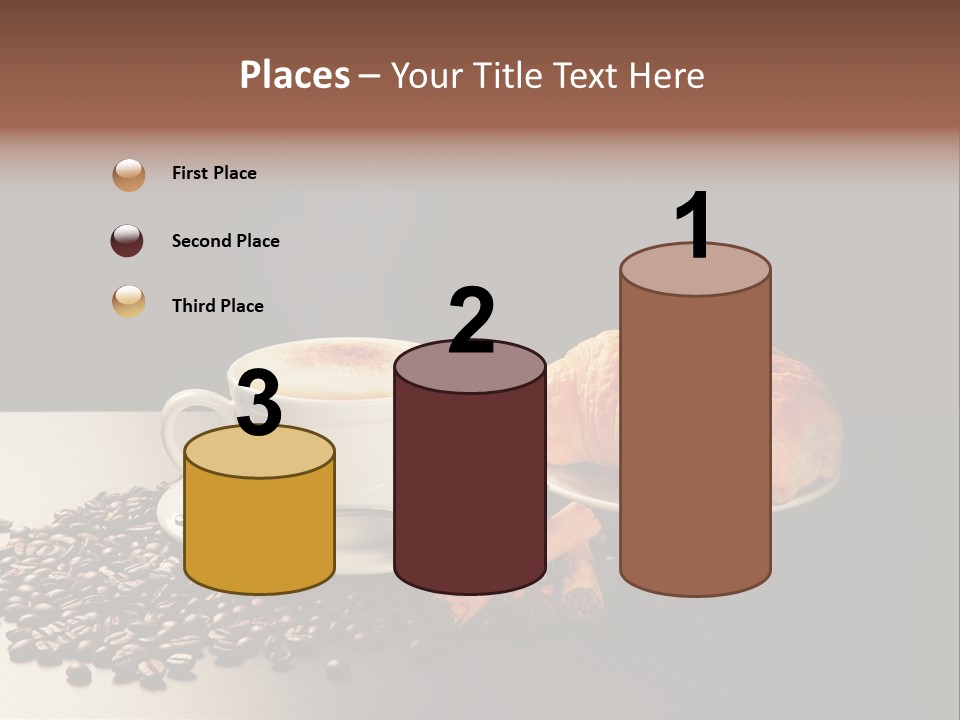 Croissant Dolcetto Arabica PowerPoint Template