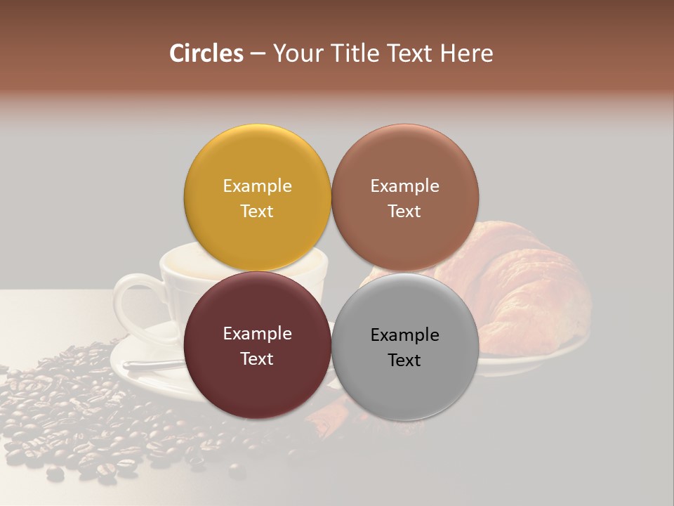 Croissant Dolcetto Arabica PowerPoint Template