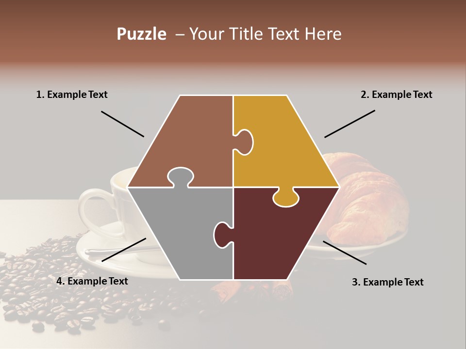 Croissant Dolcetto Arabica PowerPoint Template